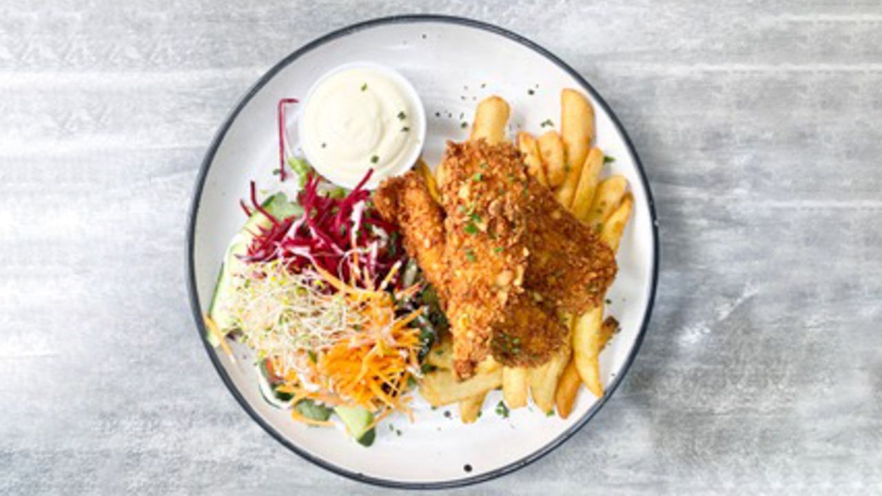 Macadamia Crumbed Chicken