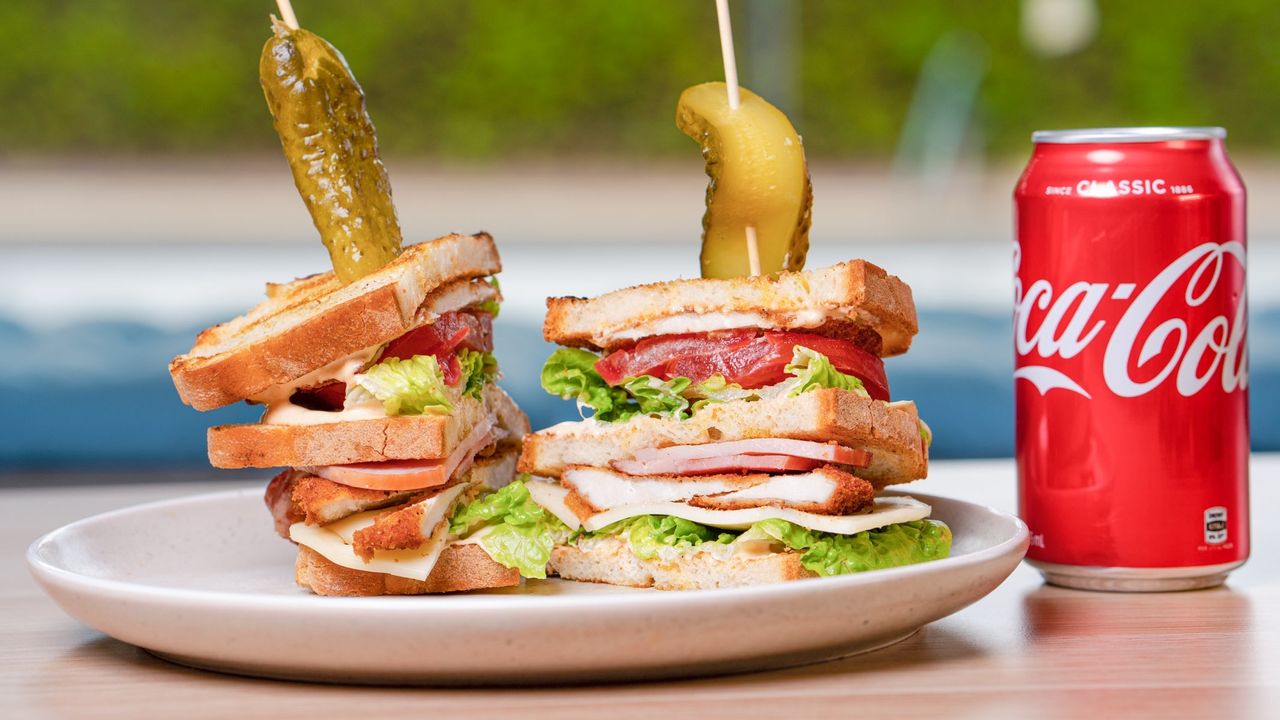 Triple C (Cheeky Chook Club Sandwich) Combo