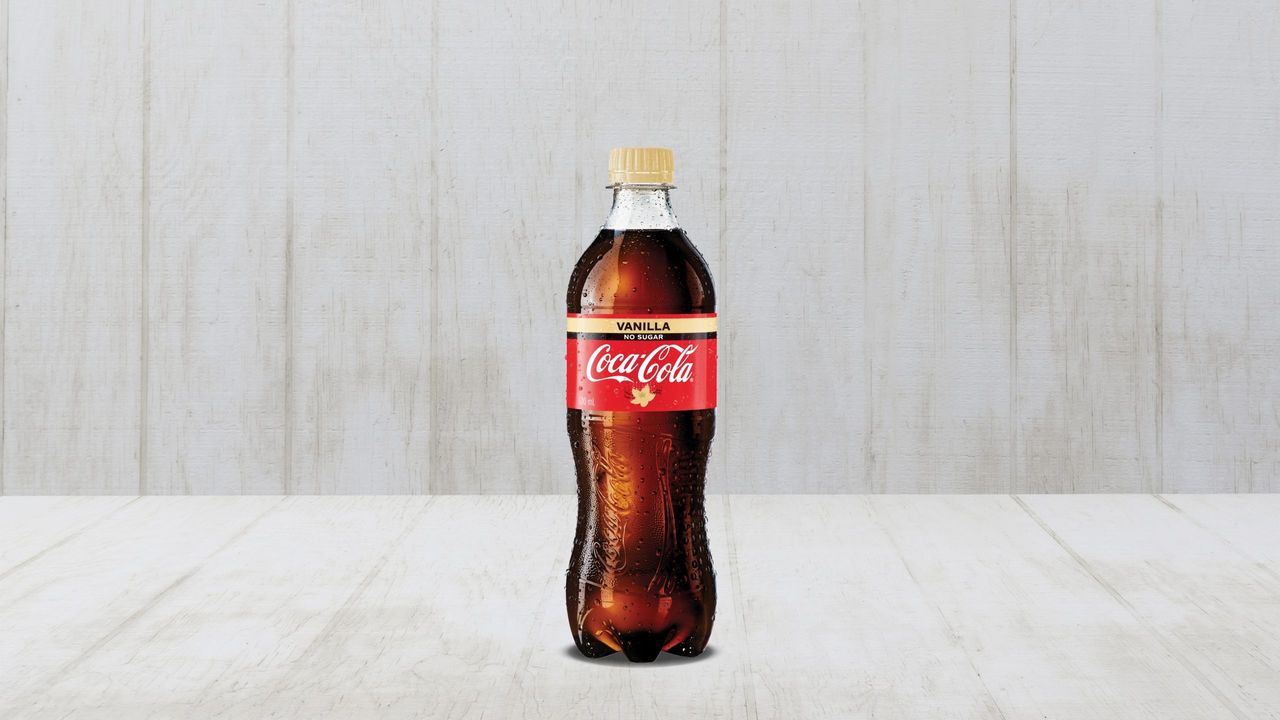 Coke Vanilla Bottle (600 Ml.)