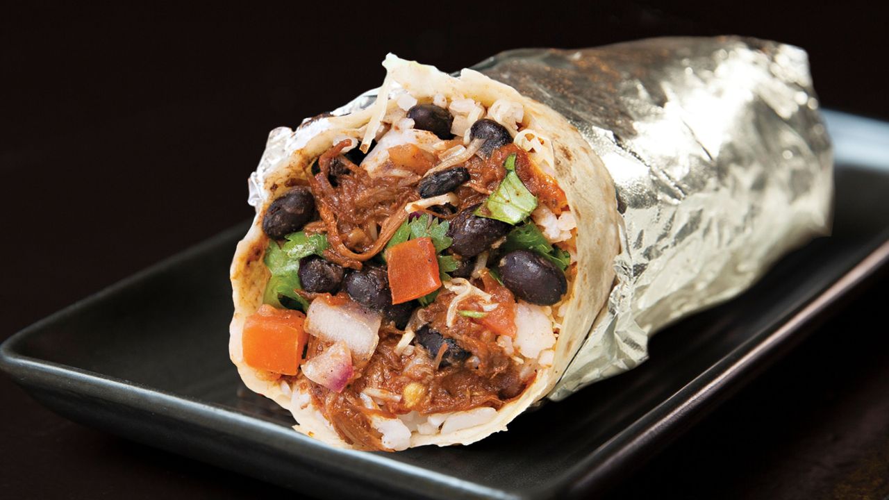 Slow-Cooked Pulled Beef Burrito