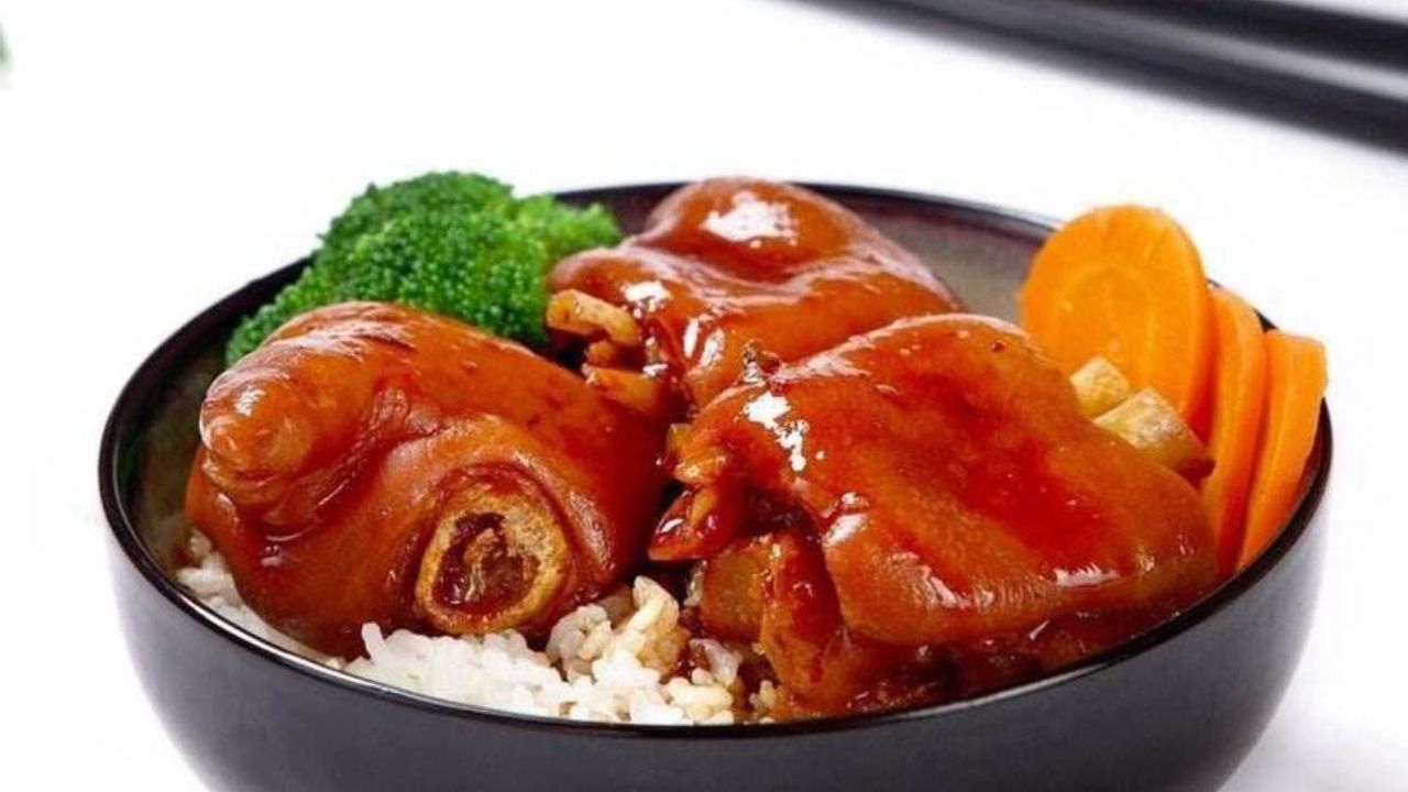 Slow-Cooked Pork Feed with Rice
