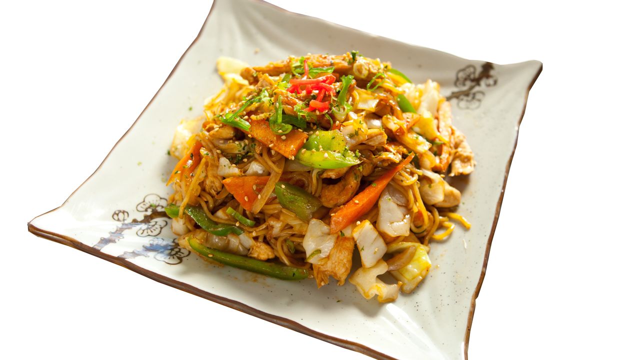 Vegetable Yaki Stir Fried Noodle