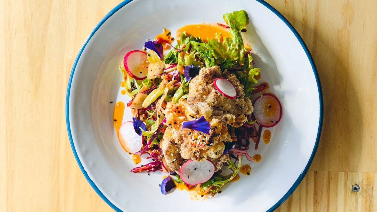 Fools 5 Spice Cauli and Kimchi Salad