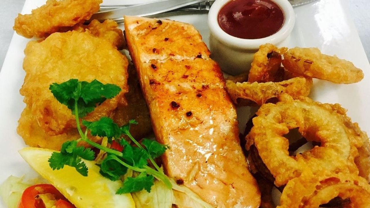 Salmon on Potato