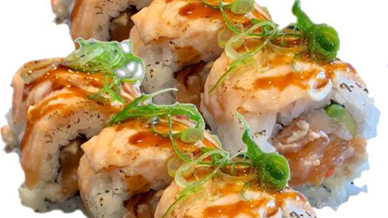 Aburi Salmon roll