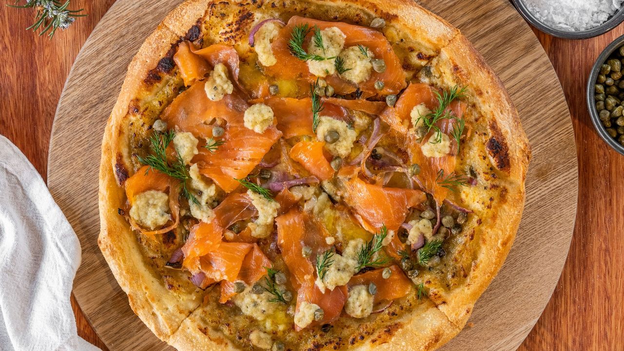 Salmon Pizza