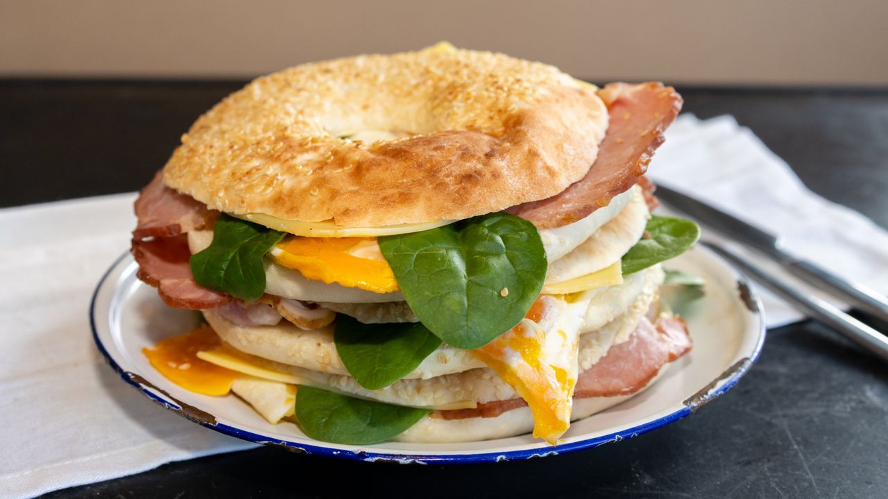 Bacon, Eggs, Cheese