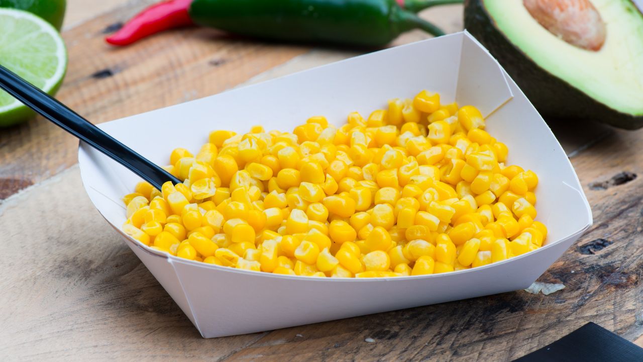 Hot Sweet Corn Cut off the Cob