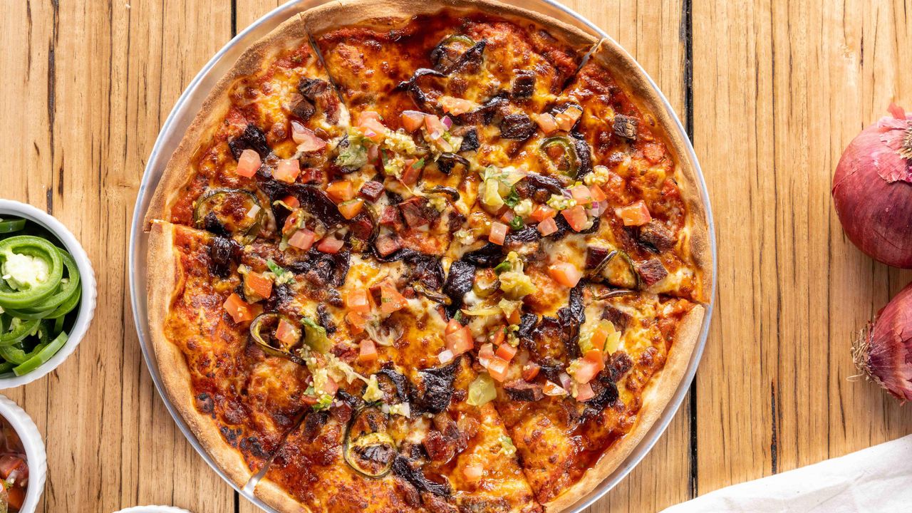 Brisket pizza