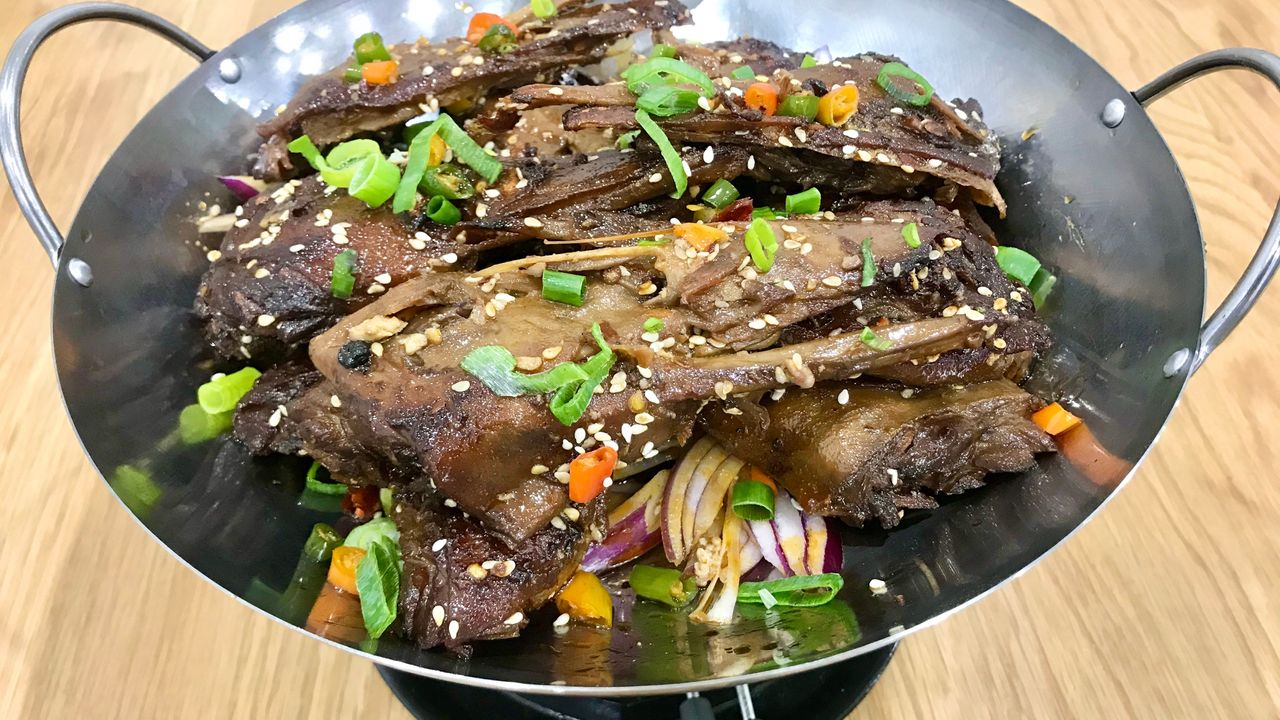 Dry Pot Duck Head