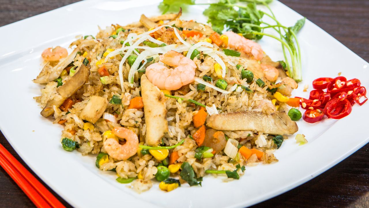 Pork and Shrimp Fried Rice