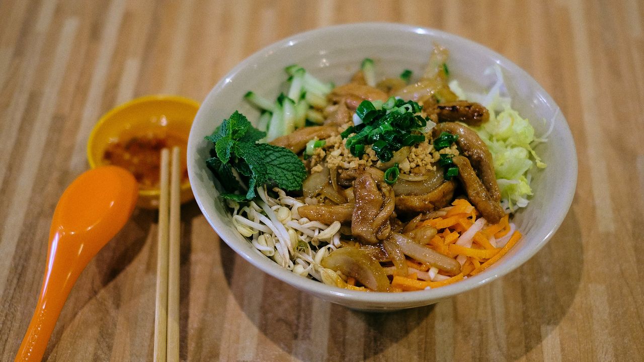 Chicken Stir- Fry with Vermicelli