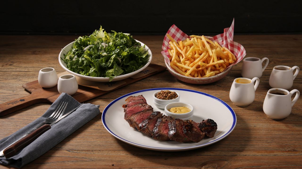 Chargrilled Bavette Steak with House Glaze - 300g