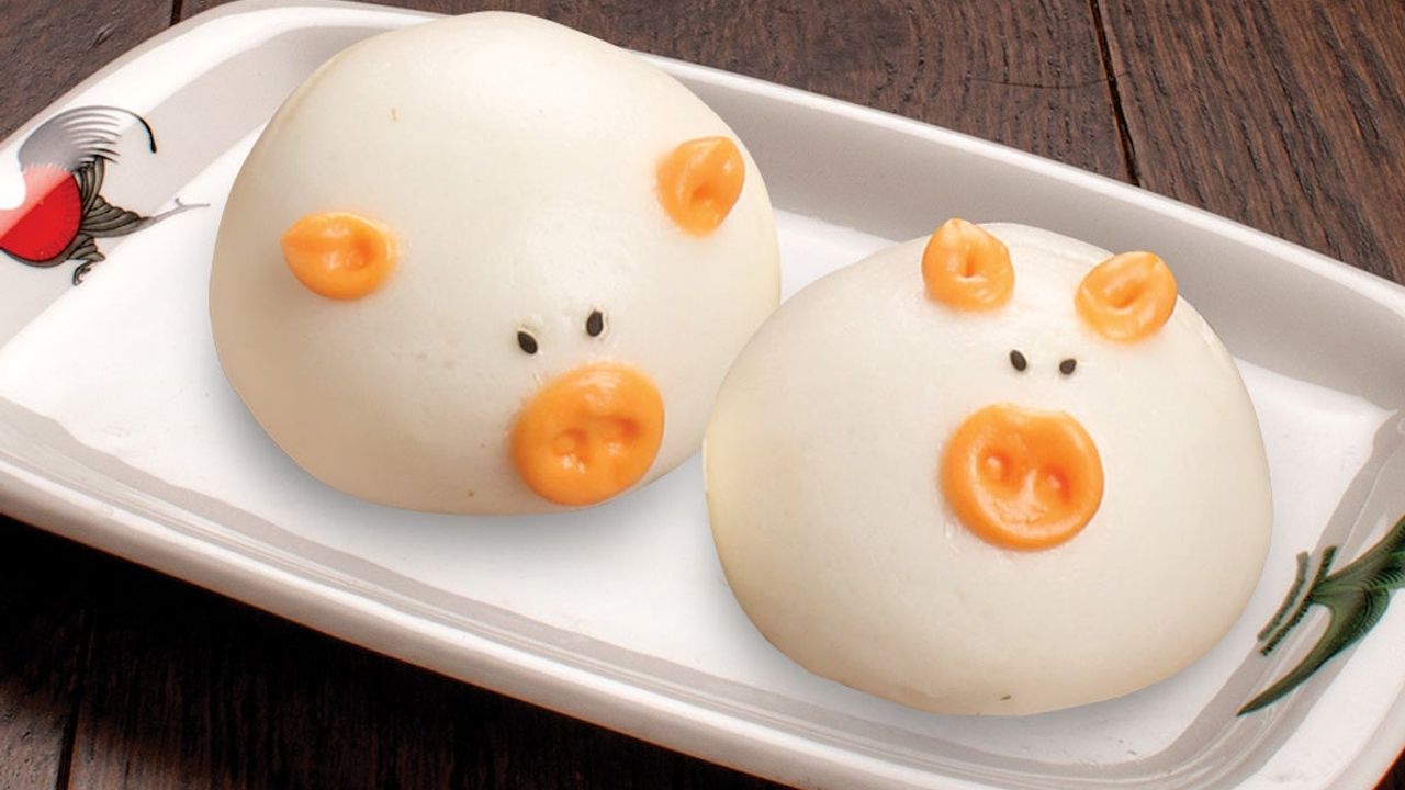 118 Custard Bun (2 Pieces)