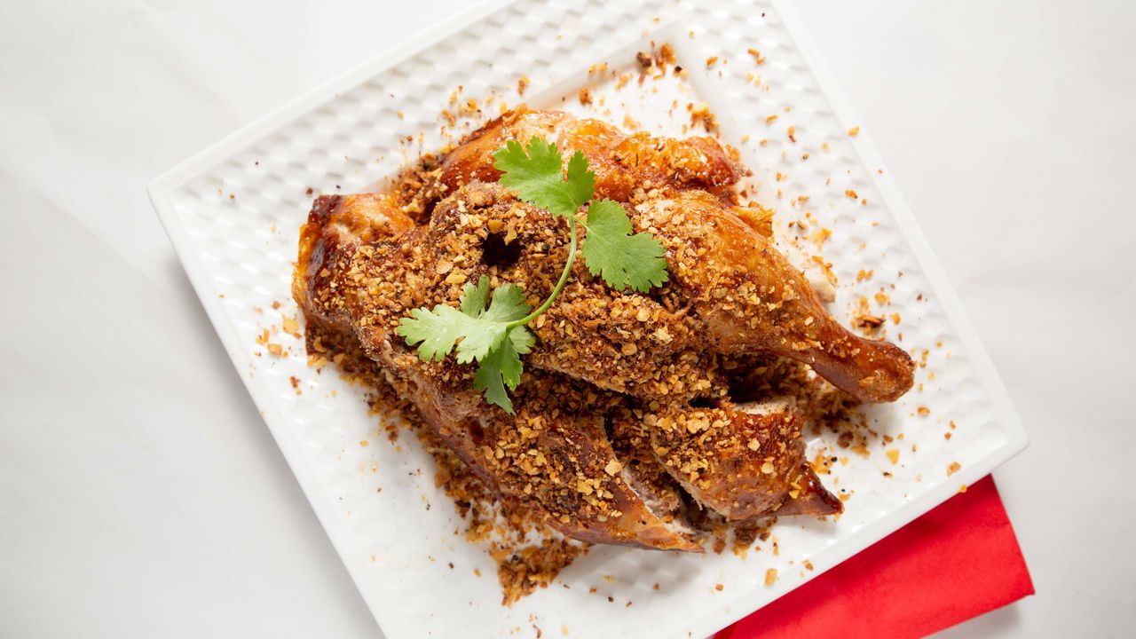 Crispy Fried Garlic Chicken (Half)