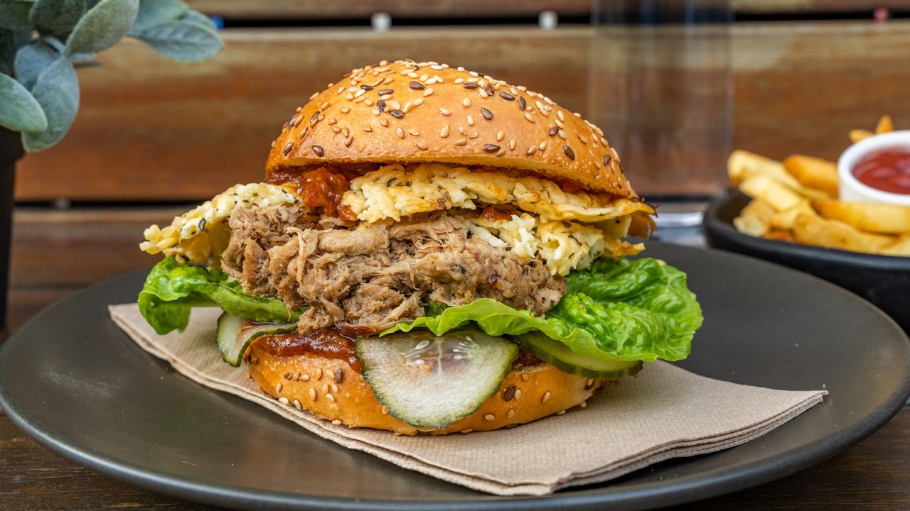 Pulled Pork Burger