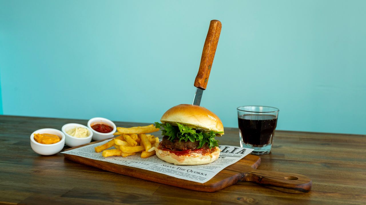 Beef   Regular burger