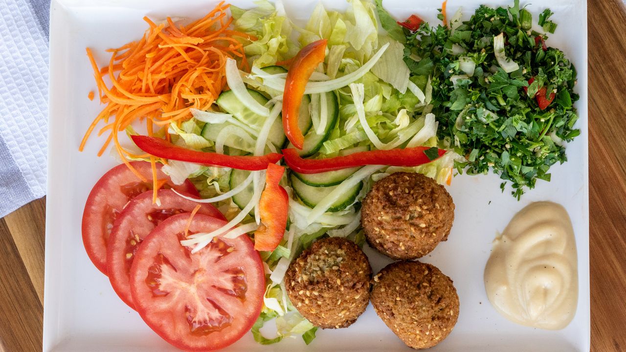 Falafel House Plate