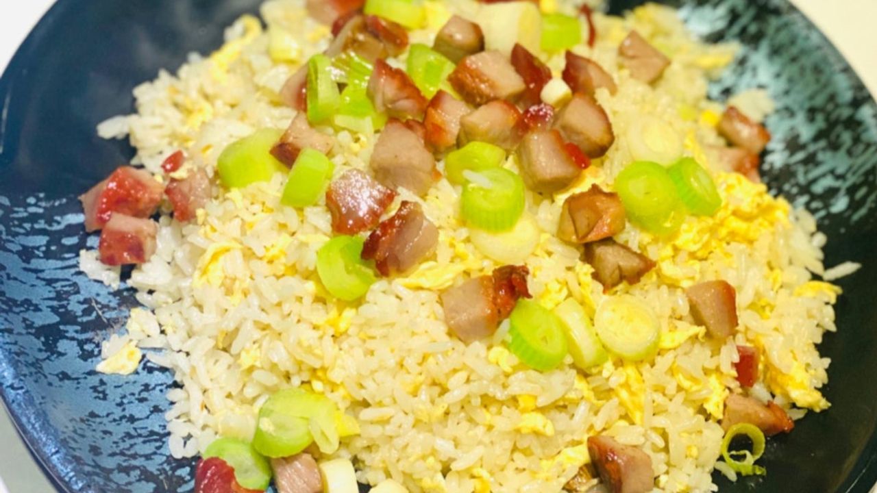 Honey BBQ Pork Fried Rice