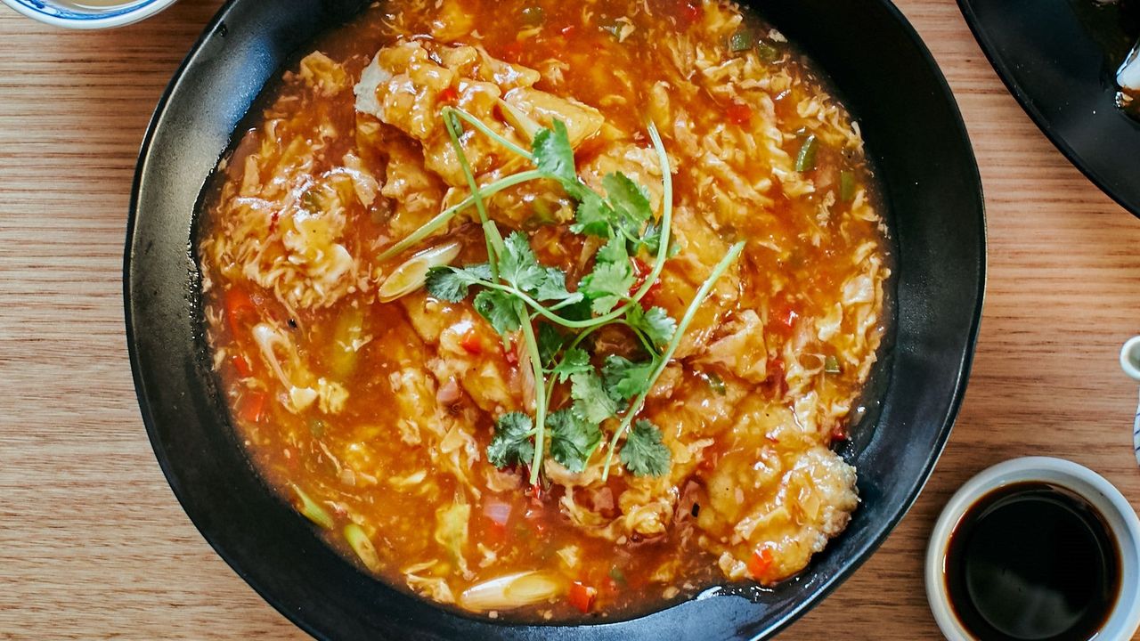 Singapore Chilli Barramundi Flash Fried