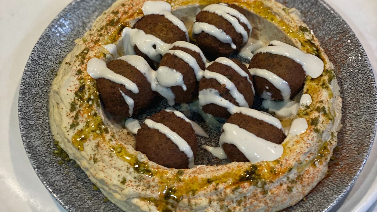 Hummus and Falafel