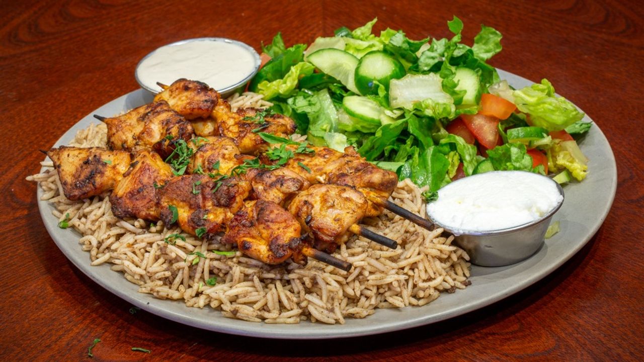 Grilled Shish Tawouk