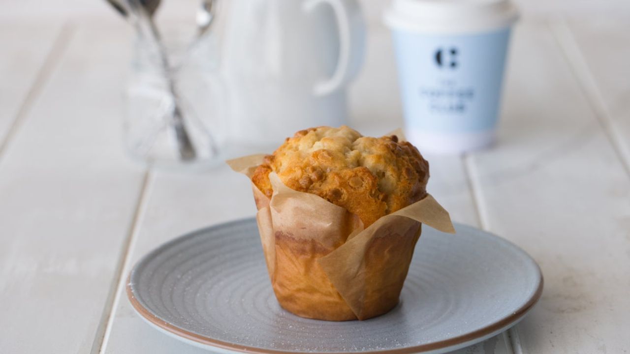 Orange and Poppyseed Muffin