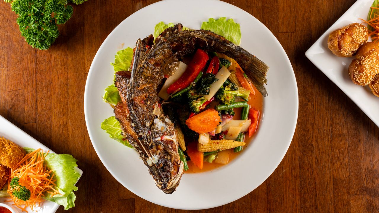 Whole Barramundi Fish