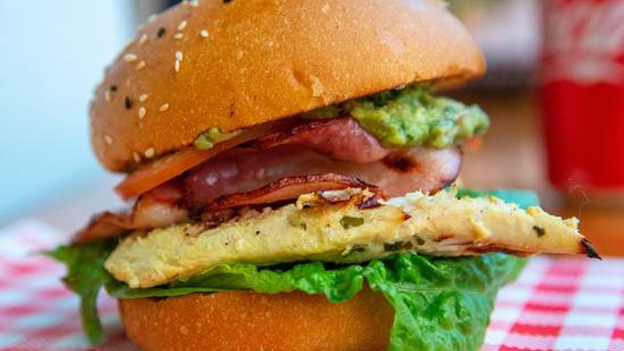 Chicklette Burger Combo