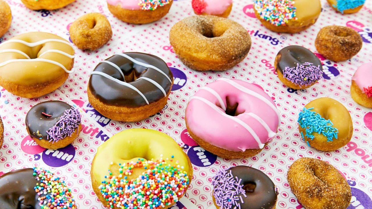 Iced Cake Donuts