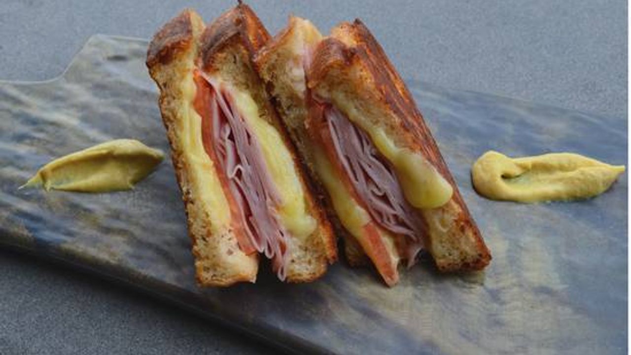 Ham, Cheese and Tomato toastie