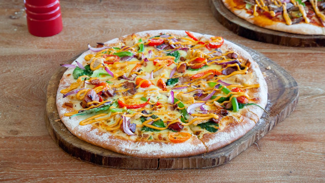 Creamy Wedding Pizza