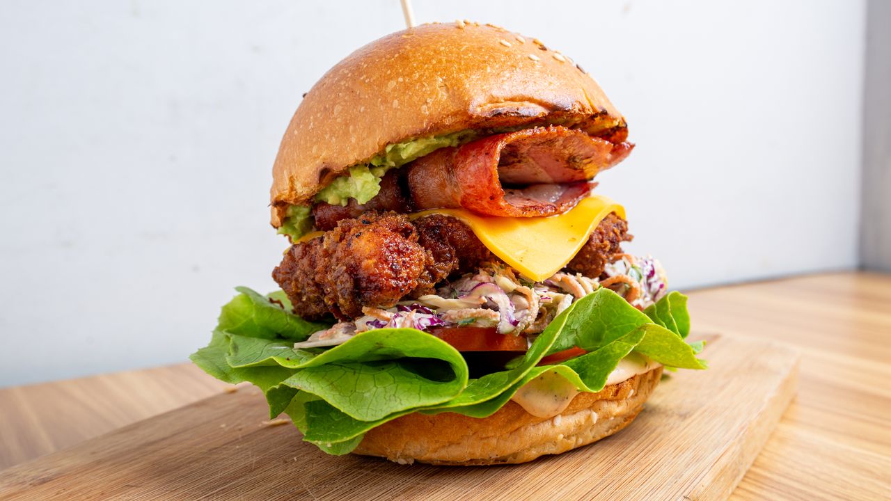The Southern Fried Avocado Burger