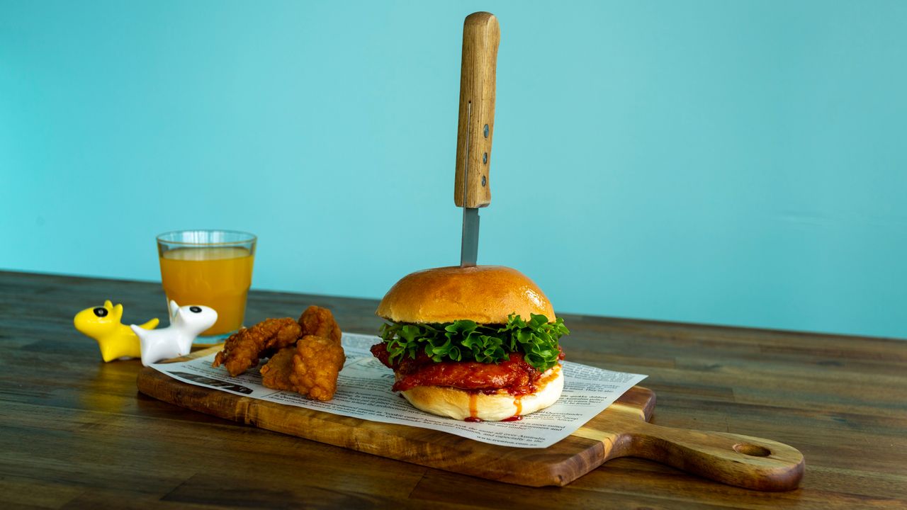 Devils Chicken Burger
