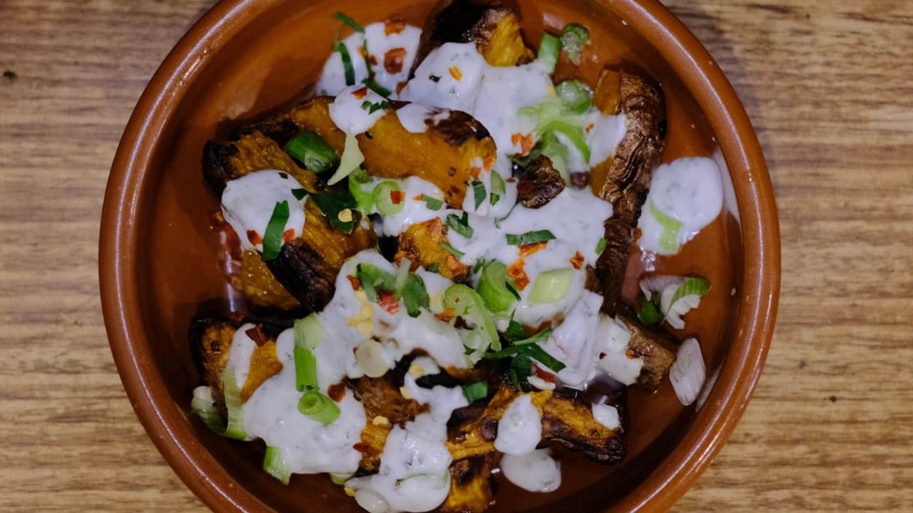 Maple Roasted Sweet Potato Wedges
