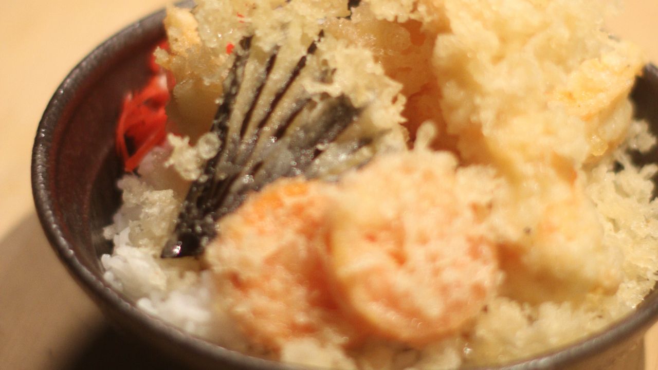 Tempura Prawn Don