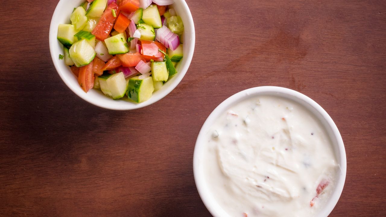 Yoghurt and Mixed Veg Raita