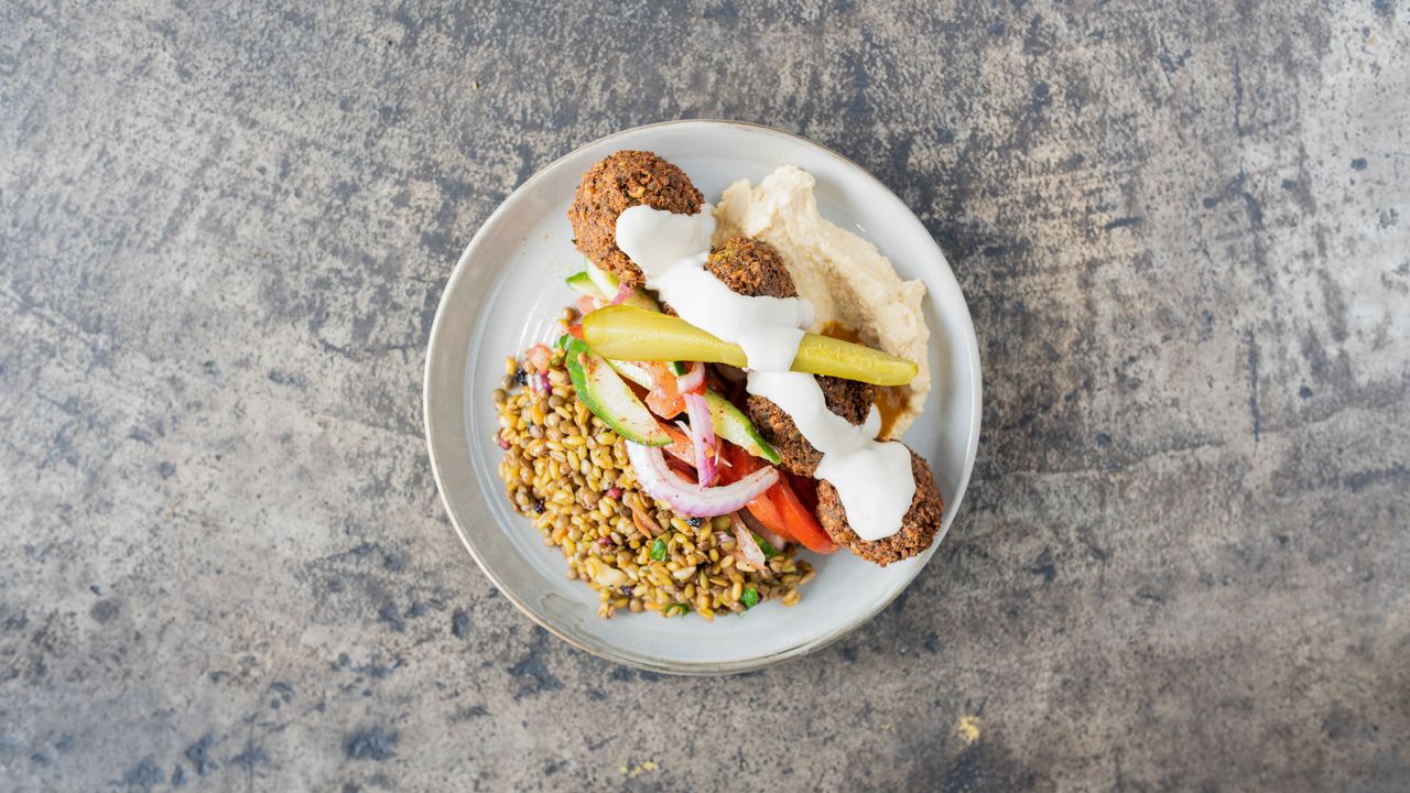 Jerusalem Grains Plate