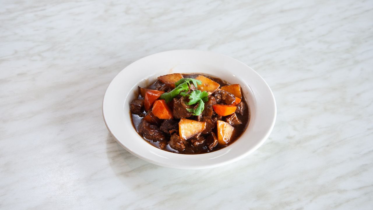 Beef Belly Cooked in Chinese Soy Sauce