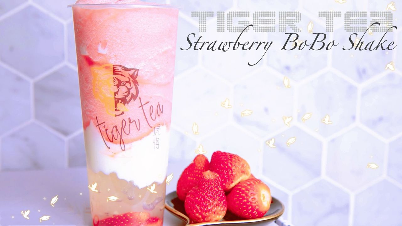 Strawberry BoBo Shake