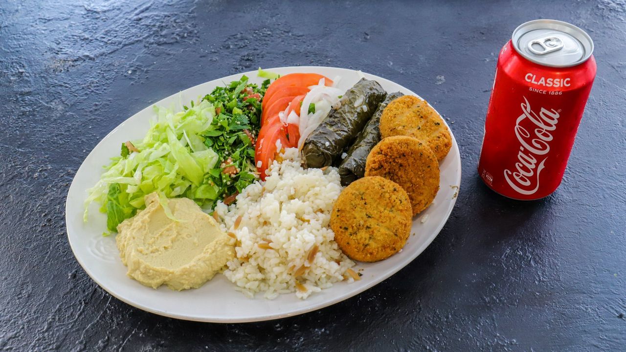 Vegetarian Kebab Combo
