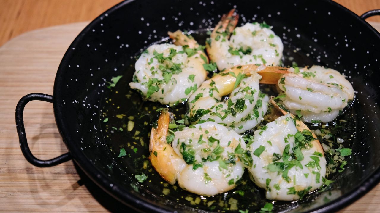 Garlic Prawns