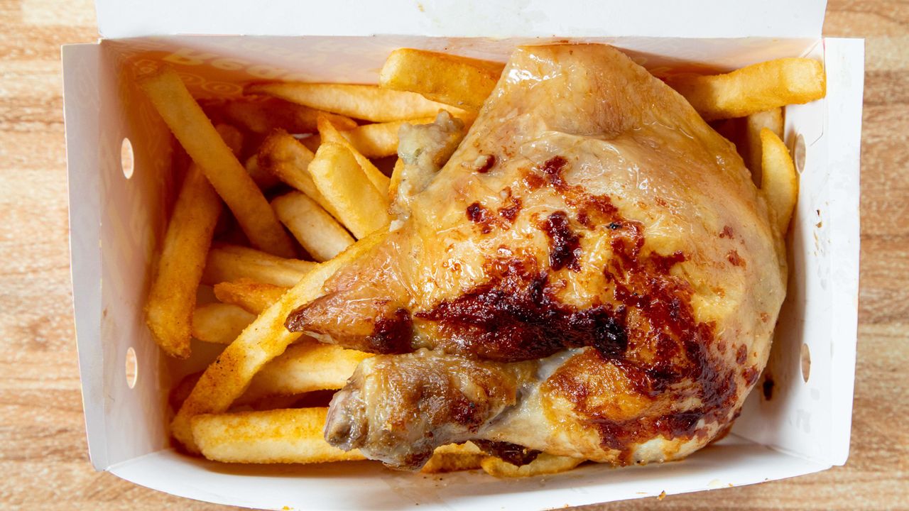 Quarter Chicken and Chips (Standard)