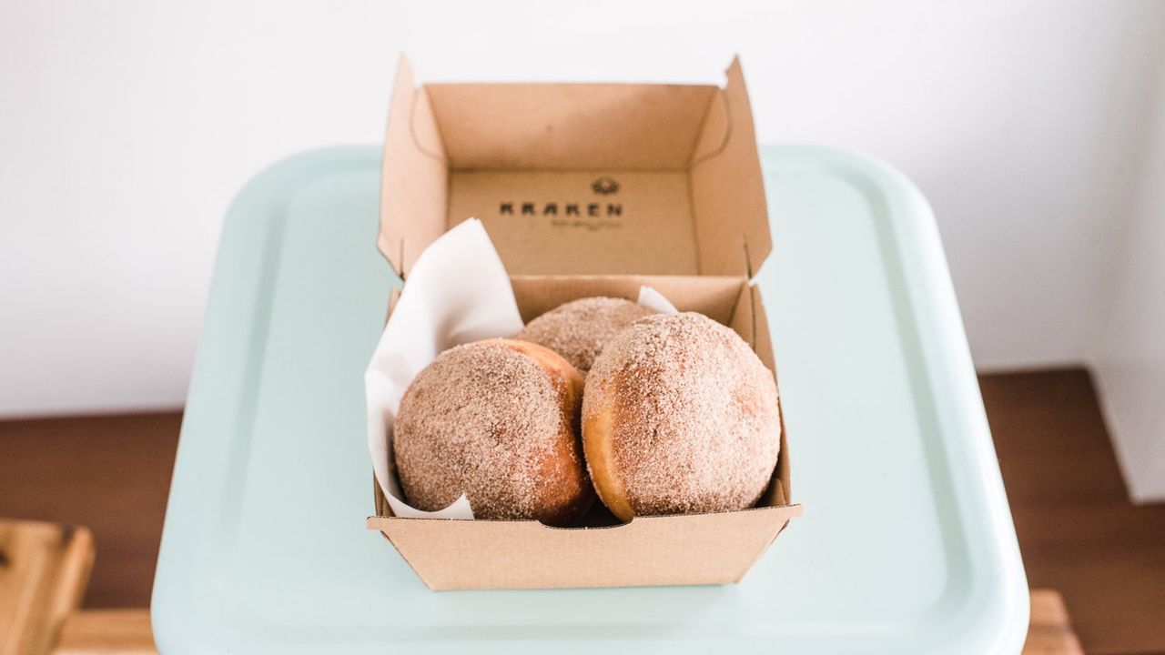 3 Pack of Hot Jam Donuts