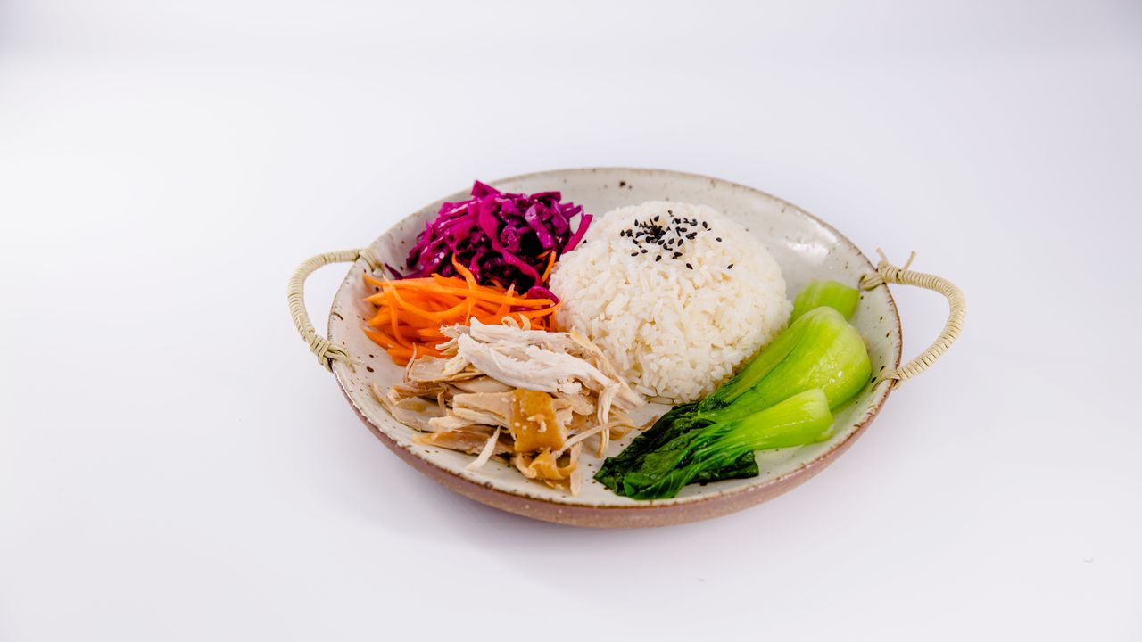 Soy Sauce Chicken with Rice