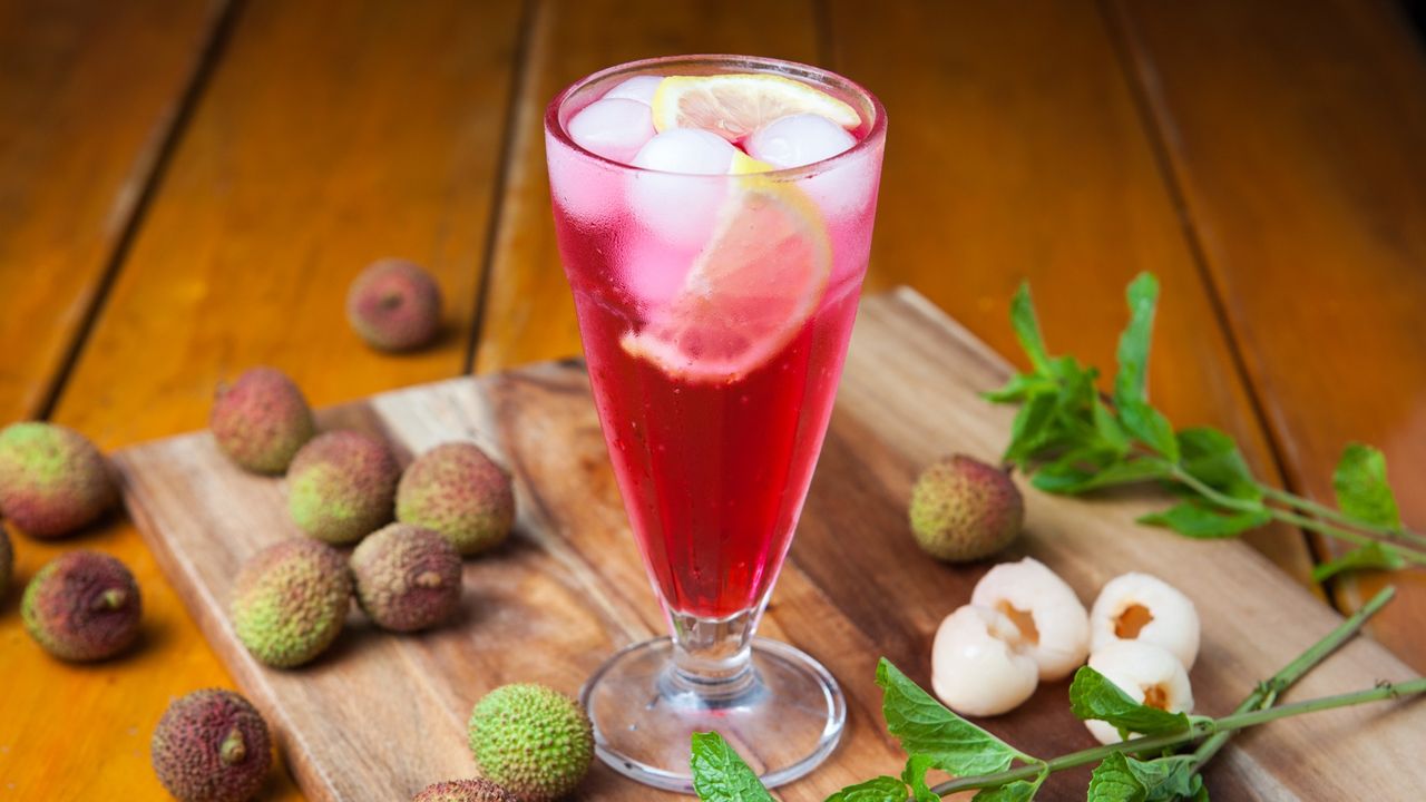 Pink Lychee Lemonade
