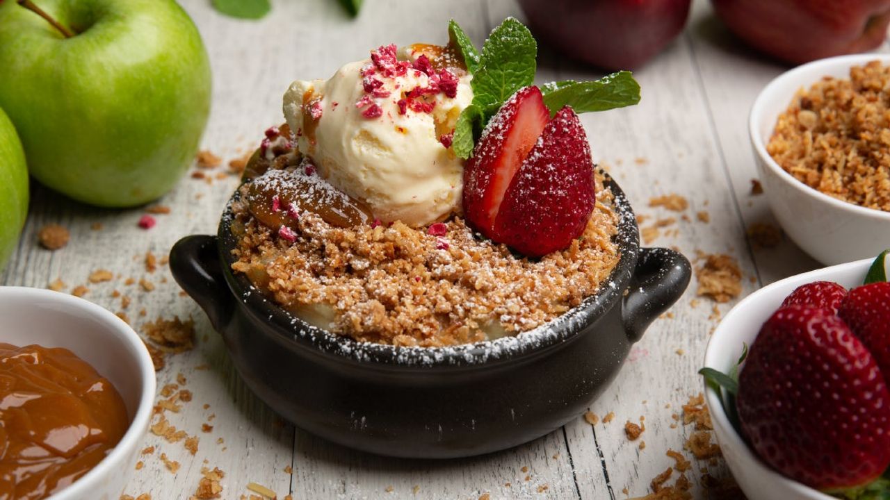 Apple Crumble Pie Bowl