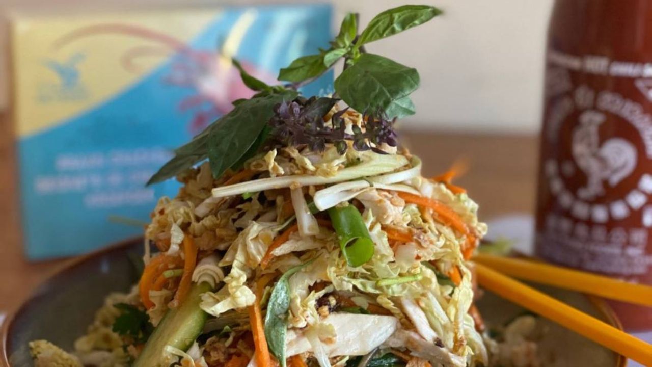 Vietnamese Chicken Slaw