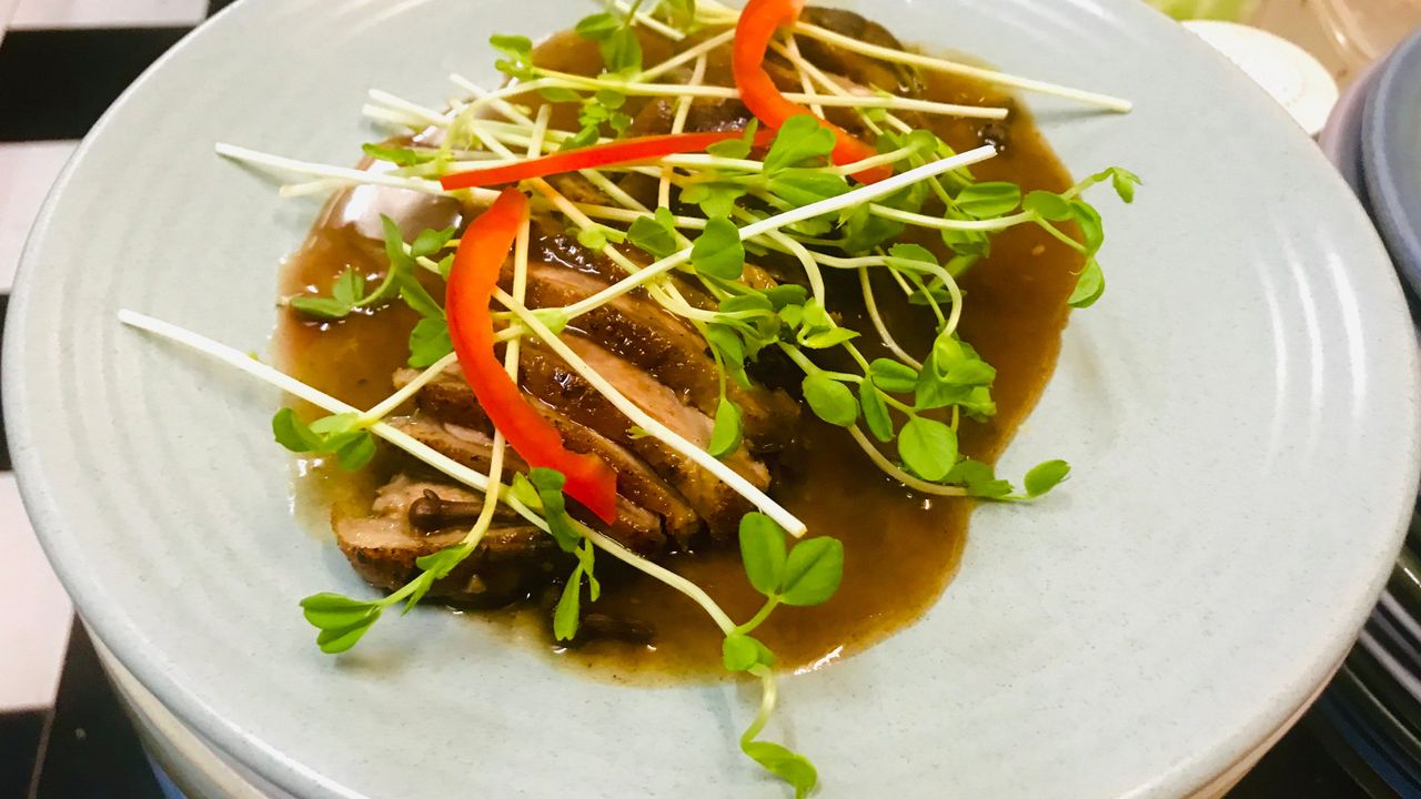 Smoked Duck in Tamarind Sauce