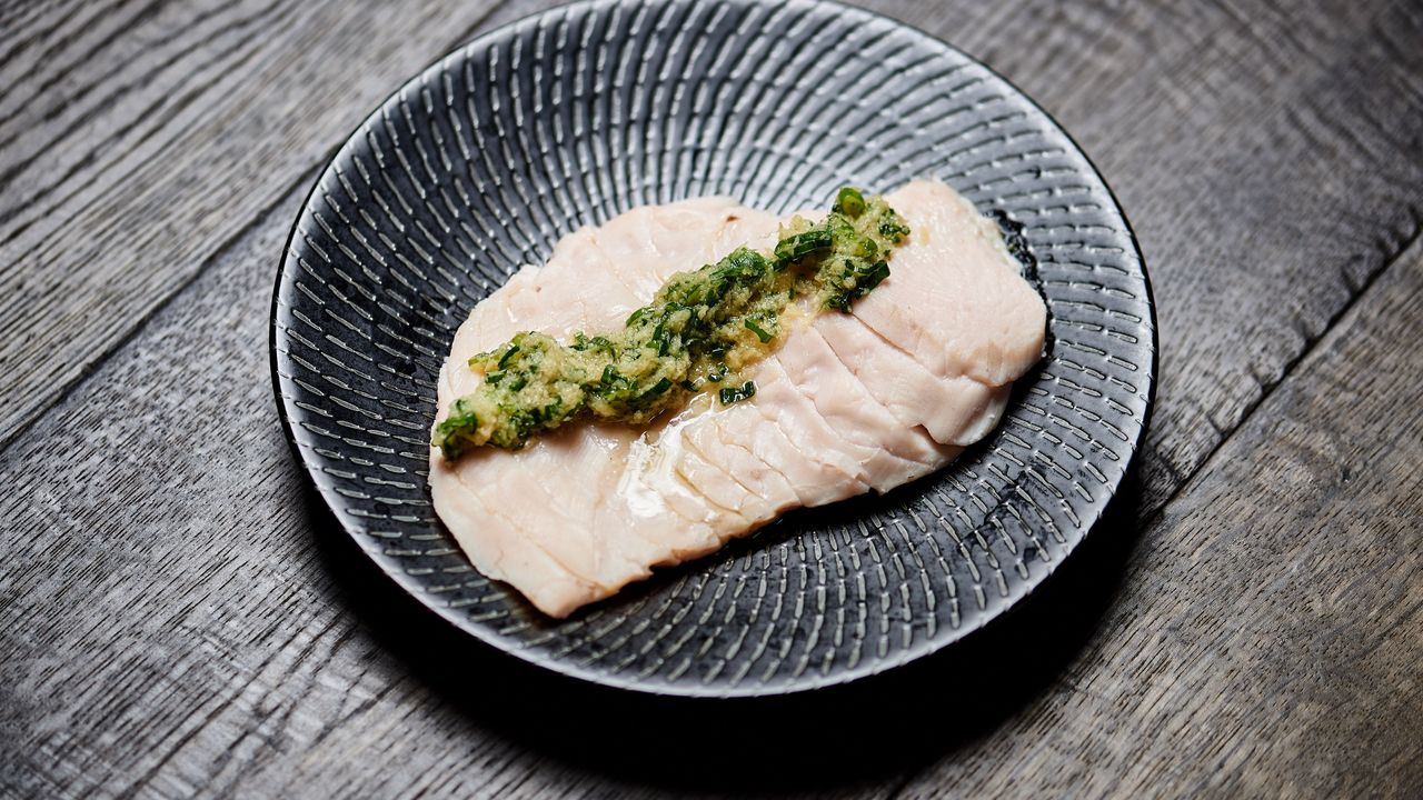 White Cut Chicken, Ginger, Shallot (GF)